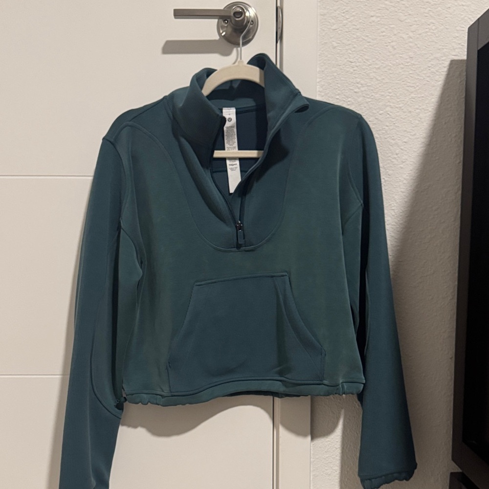 Lululemon Athletica Teal Zip-Up Jacket